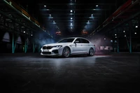 BMW M5 Competition : Le Fond d'Écran Ultime de Sedan Sportif