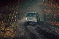 Découvrez notre fond d'écran Mercedes Benz G500 4x4 Off-Road