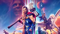 Descargar Impresionante Fondo de Pantalla de Thor: Amor y Trueno