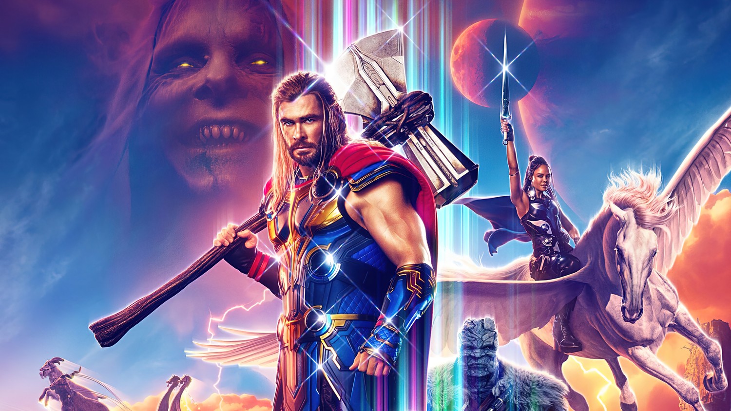 Download Stunning Thor: Love and Thunder Wallpaper