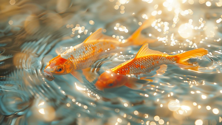 Breathtaking Goldfish Wallpaper for Your Device