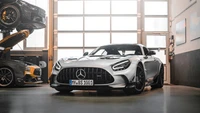 Fond d'Écran de Haute Qualité 5K de la Mercedes AMG GT Black Series