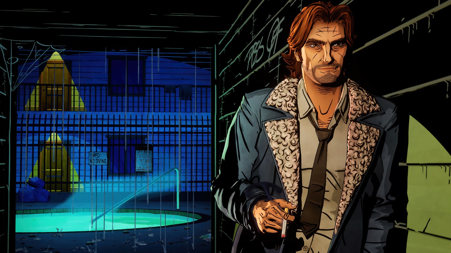 Bigby Wolf Wallpaper from The Wolf Among Us 2