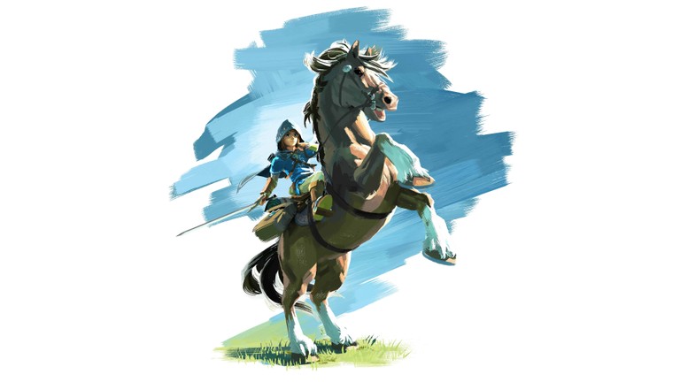 Epic Horse Wallpaper from the Legend of Zelda Universe