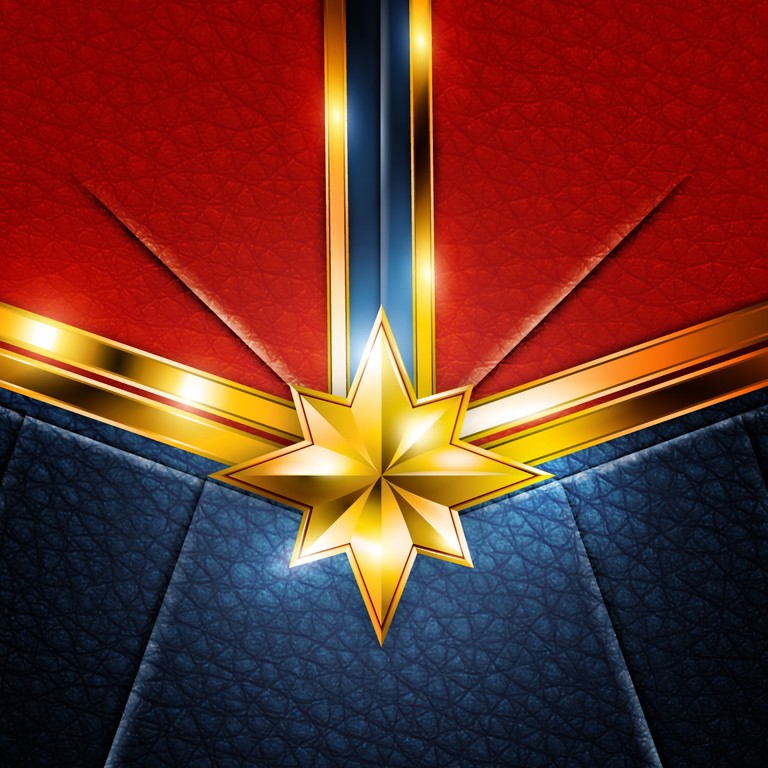 High-Quality Captain Marvel 4K Wallpaper