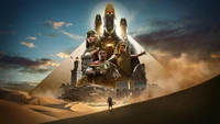 Téléchargez le Superbe Fond d'Écran d'Assassin's Creed Origins