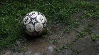 Vibrant Soccer Ball Wallpaper for Football Enthusiasts