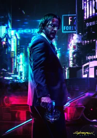 Descarga el fondo de pantalla definitivo de Cyberpunk 2077 con Keanu Reeves