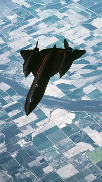 Impresionante Fondo de Pantalla Lockheed SR-71 Blackbird