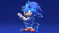 Fond d'écran Sonic the Hedgehog en haute qualité 5K