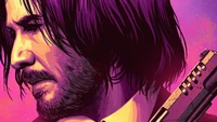 Fond d'Écran John Wick 3 avec Keanu Reeves