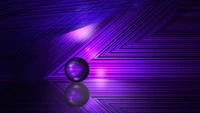 Descarga Impresionante Fondo de Pantalla de Efecto Visual Morado