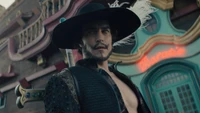 Explore the Dracule Mihawk Wallpaper from the One Piece Live Action Series