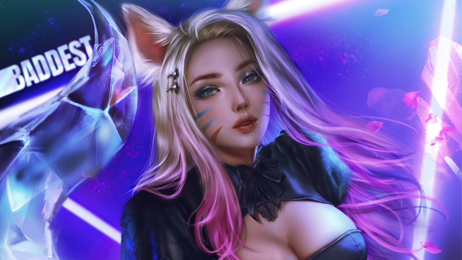 KDA Ahri Wallpaper - The Baddest