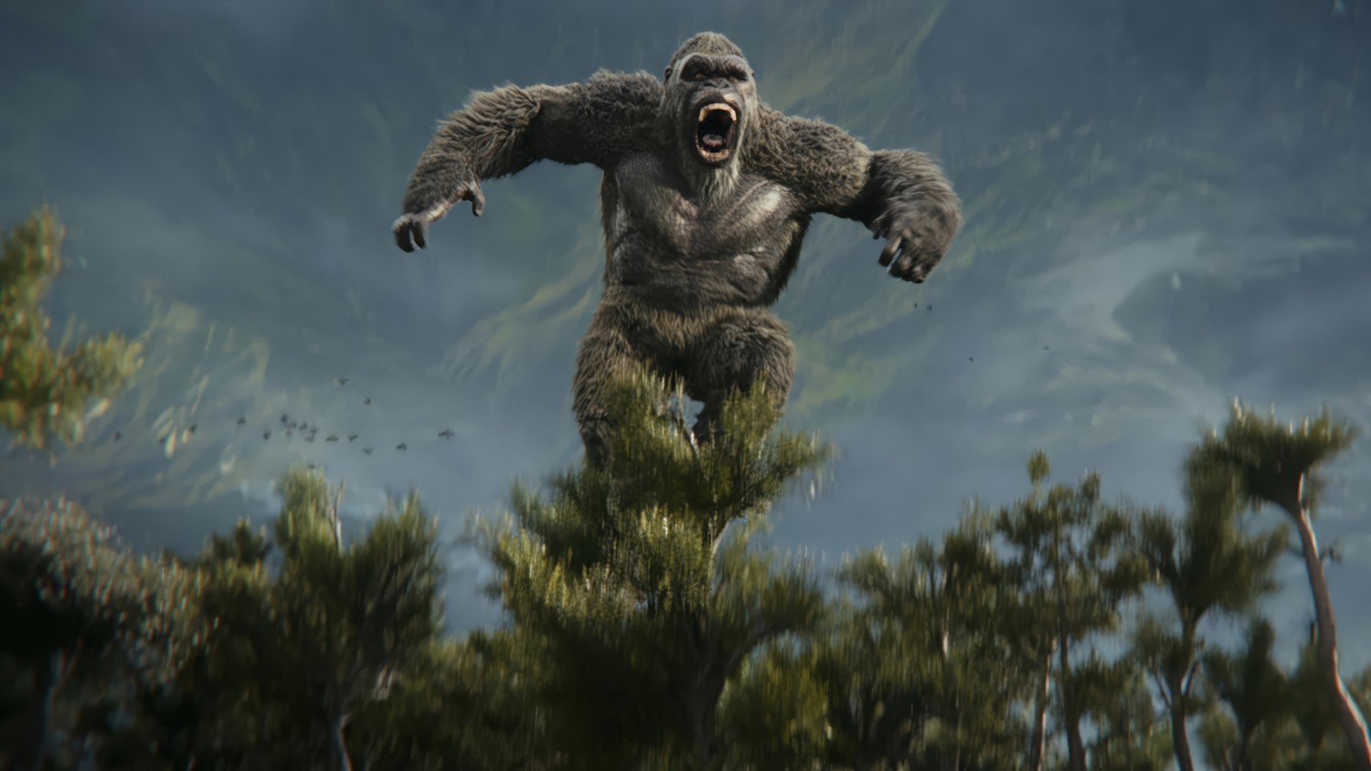 Epic King Kong Wallpaper from Godzilla x Kong: The New Empire