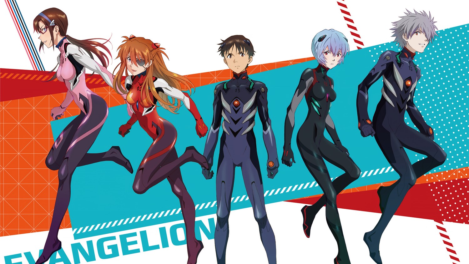 Explore the Iconic Neon Genesis Evangelion Characters in 4K