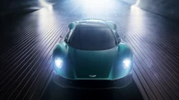 Wallpaper Aston Martin Valkyrie: Una Visión de la Excelencia Automotriz