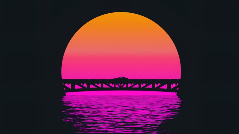 Download Our Minimalist Sunset Wallpaper