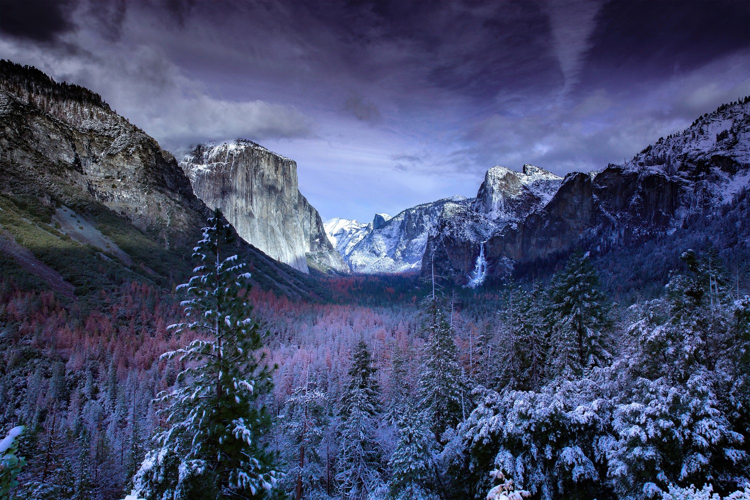 Breathtaking View of Yosemite National Park