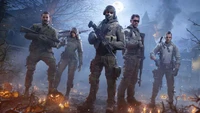 Fond d'Écran Épique de Call of Duty Mobile - Équipe de Soldats