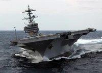 Download High-Quality Wallpaper of a U.S. Navy Aircraft Carrier