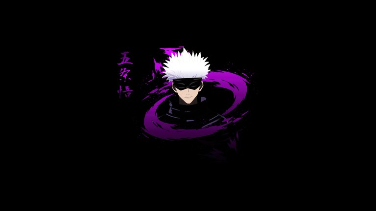 High-Quality Satoru Gojo Wallpaper from Jujutsu Kaisen