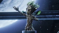 Fond d'Écran I Am Groot - Idéal pour les Fans de Marvel