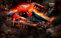 Asombroso Fondo de Pantalla de Spider-Man para Fans de la Acción y Aventura