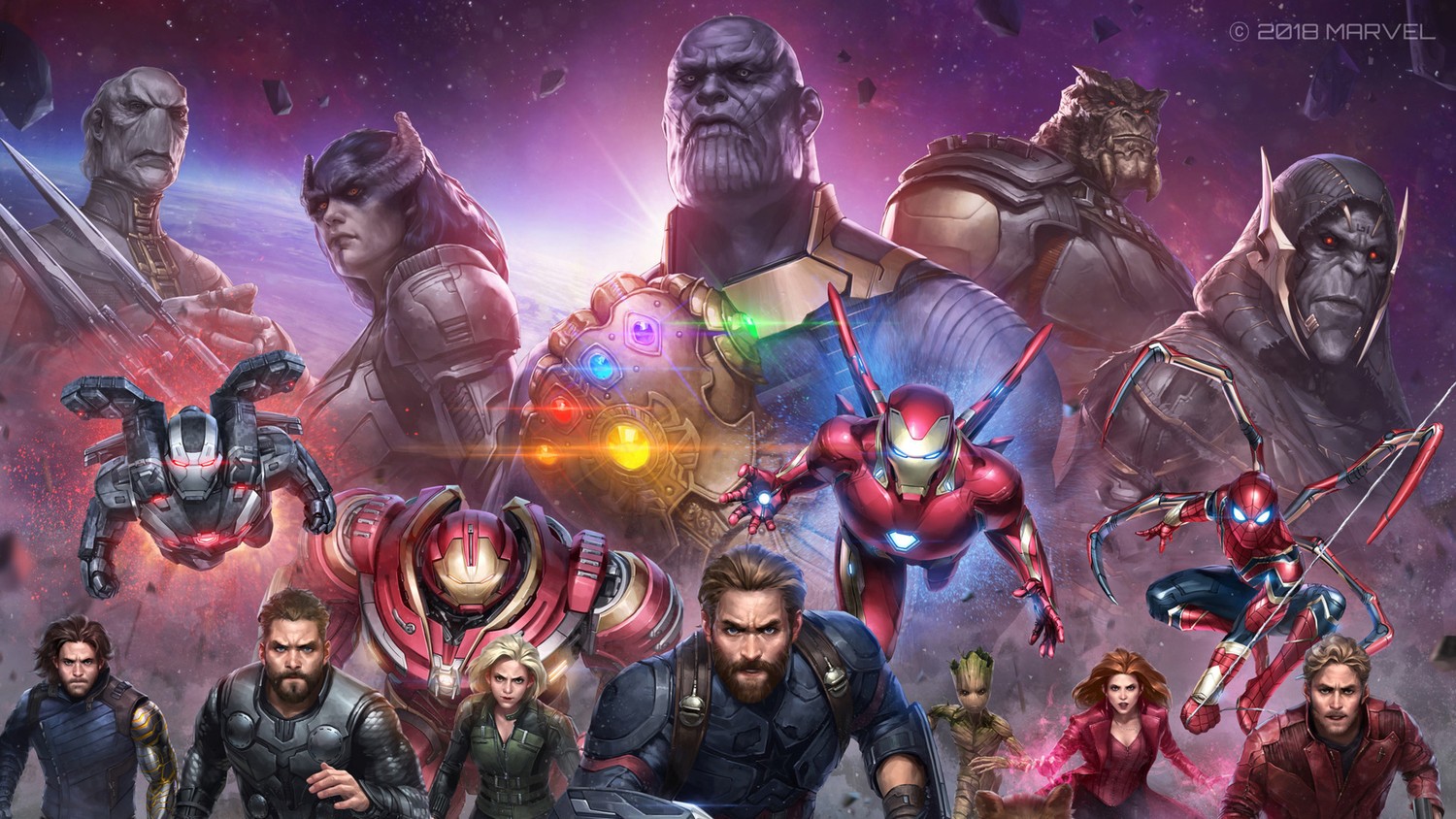 Epic Avengers Infinity War Wallpaper