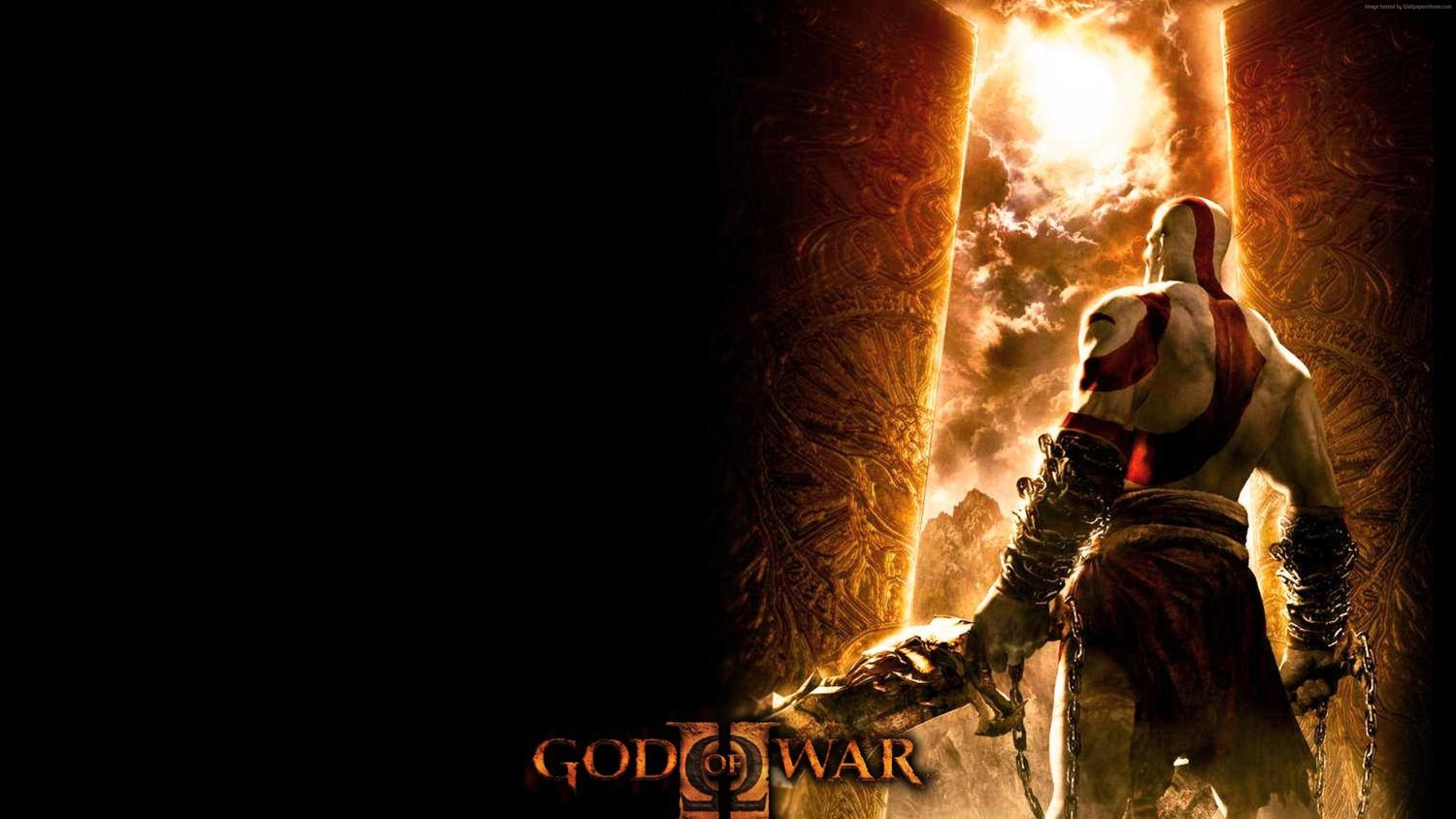 Stunning God of War III Wallpaper Featuring Kratos