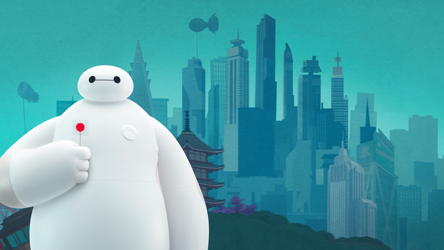 Explore Our Baymax 4K Wallpaper from the Disney Series