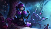 Fondo de Pantalla de Gwen Gótica de League of Legends