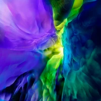 Explora Nuestro Fondo de Pantalla Abstracto Vibrante para iPad Pro