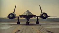 Descarga Impresionante Fondo de Pantalla del Lockheed SR-71 Blackbird