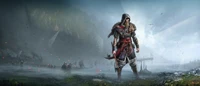 Épique fond d'écran 4K d'Assassin's Creed Valhalla