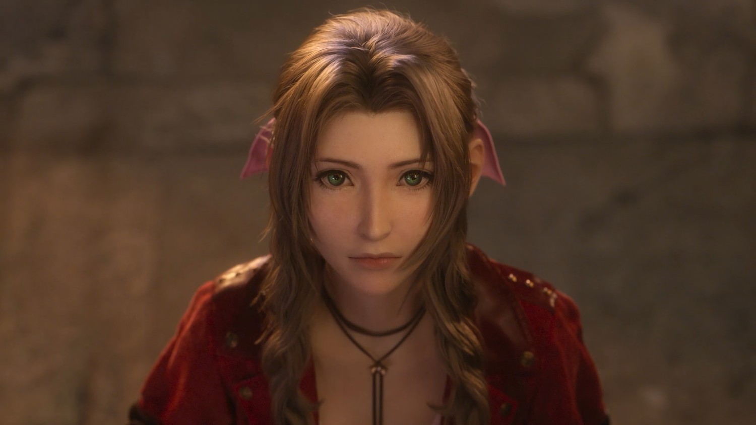 Téléchargez le superbe fond d'écran d'Aerith Gainsborough de Final Fantasy 7 Remake