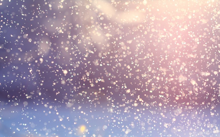 Explore Our Beautiful Purple Snow Wallpaper