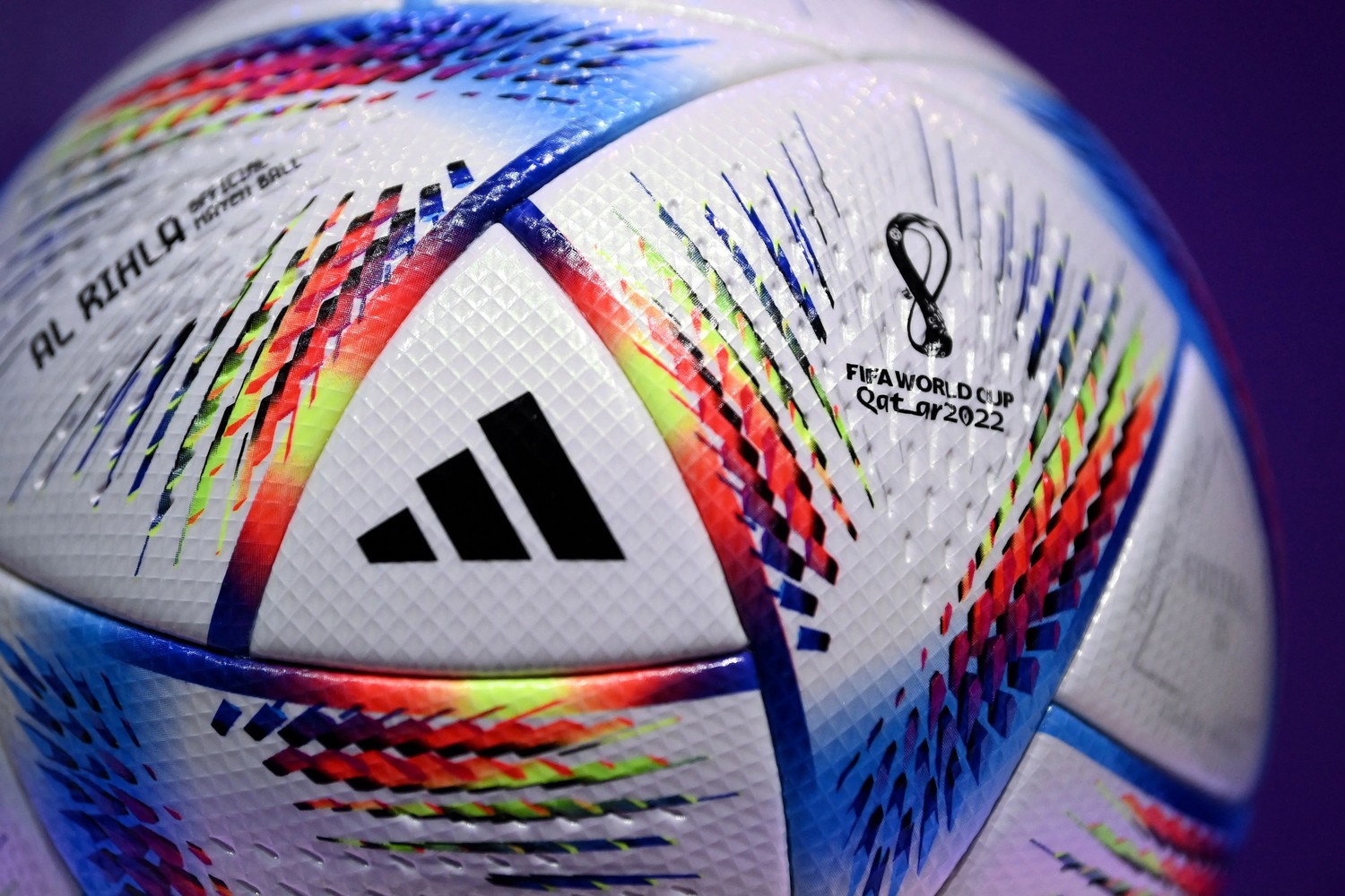 Adidas Al Rihla Match Ball Wallpaper for FIFA World Cup Qatar 2022