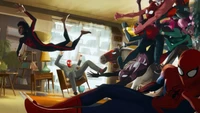 Descarga de fondo de pantalla de Spider-Man: A Través del Spider-Verse