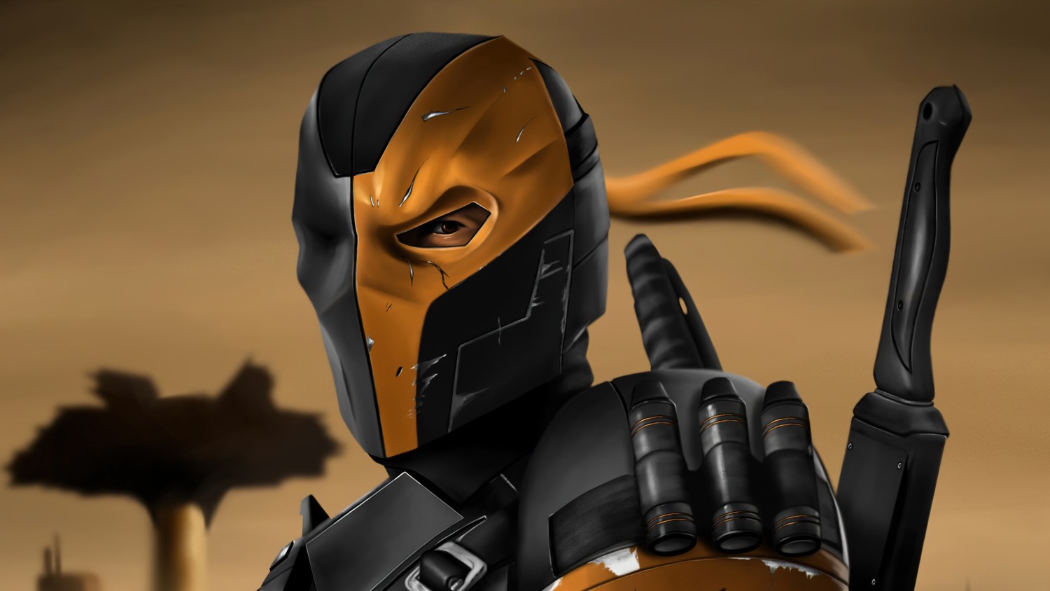 High-Quality Deathstroke Wallpaper for Fans of DC Comics