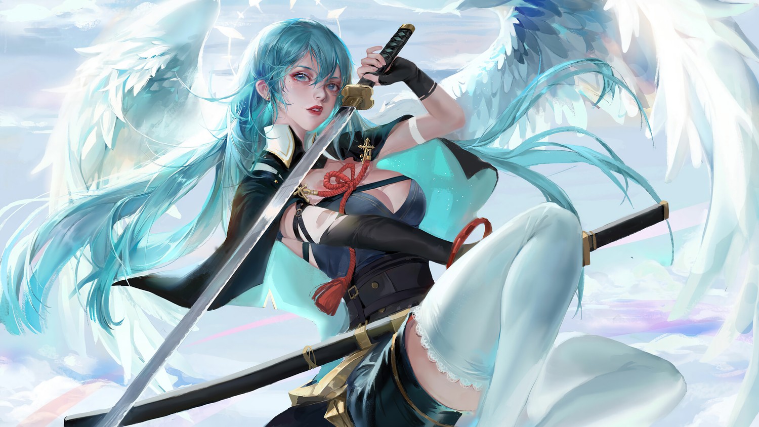 Explore Our Captivating Anime Angel Wallpaper