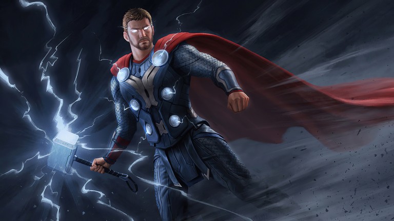 Thor: The God of Thunder Wallpaper