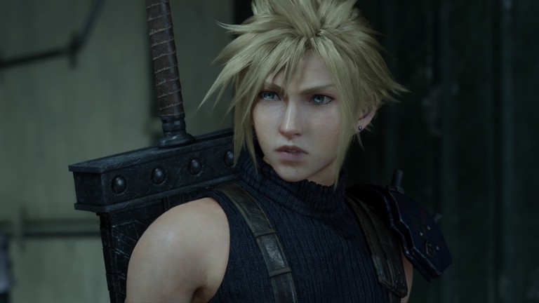 Stunning Cloud Strife Wallpaper from Final Fantasy 7 Remake