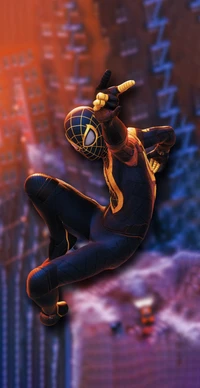 Miles Morales - Fondo de Pantalla de Spider-Man para iOS 16