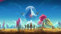 Explora el Vibrante Mundo de No Man's Sky