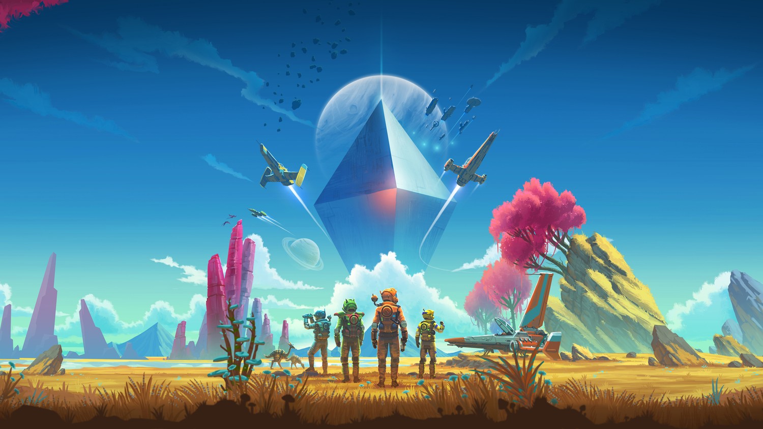 Explore the Vibrant World of No Man's Sky