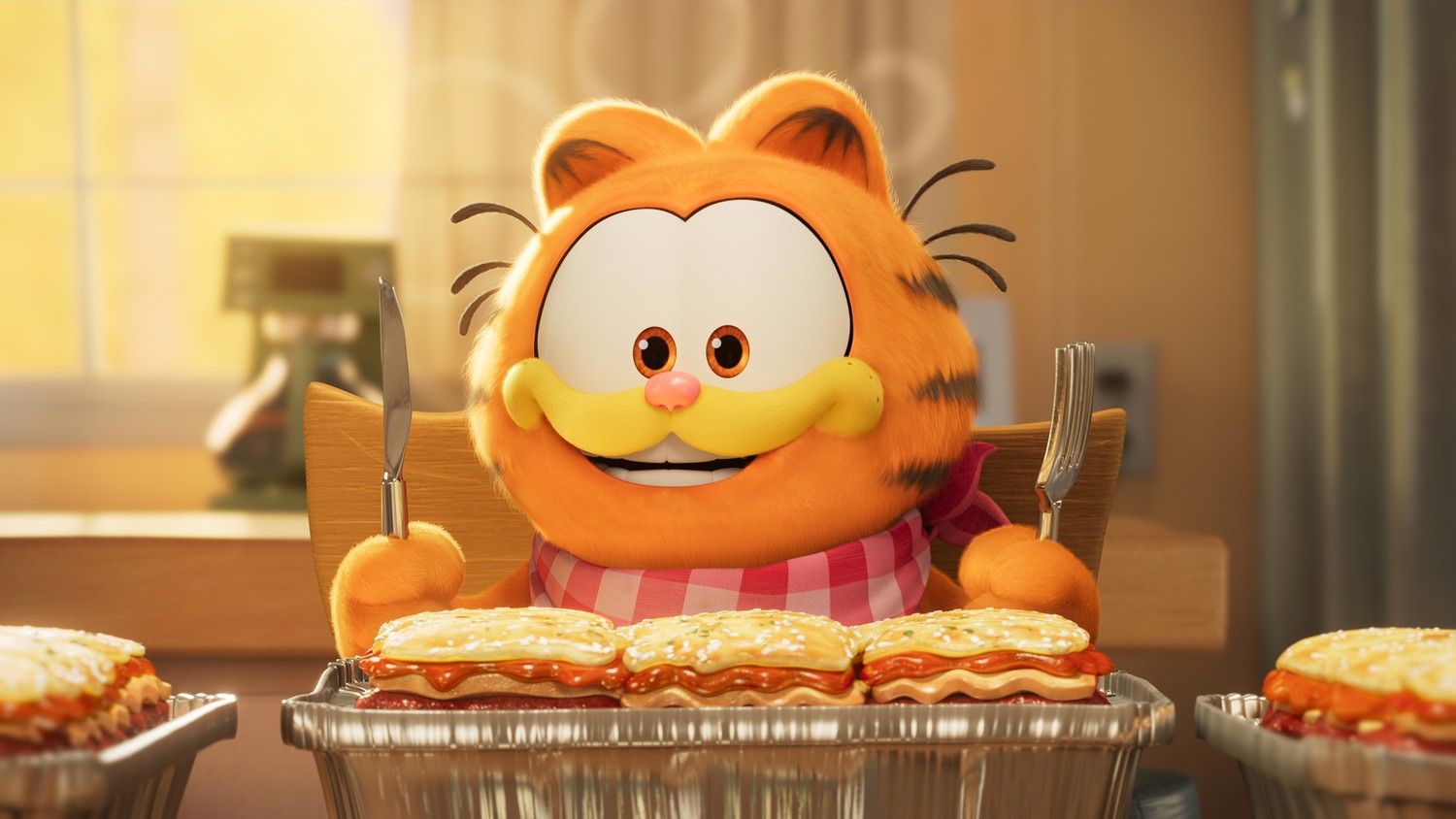 Baby Garfield 4K Wallpaper - Dive into the World of Animation