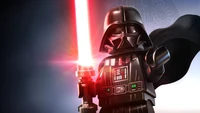 Fond d'Écran 4K de Lego Star Wars : Darth Vader