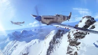 Fondo de Pantalla de Battlefield 1 - Aeronaves Propulsadas por Hélice en Vuelo