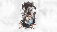 Increíble Fondo de Pantalla de Kimetsu no Yaiba con Tanjiro, Nezuko y Giyu